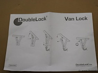 Doublelock trekhaakslot voor bestelwagen 080-500 - afbeelding 3 van  5
