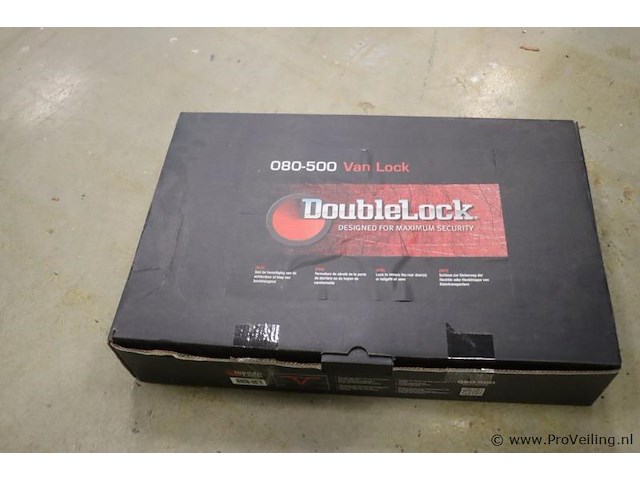 Doublelock trekhaakslot voor bestelwagen 080-500 - afbeelding 5 van  5
