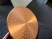 Douche-inbouwset xenz, duero highflow, oud koper - afbeelding 2 van  4