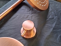 Douche-inbouwset xenz, duero highflow, oud koper - afbeelding 3 van  4