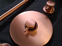 Douche-inbouwset xenz, duero highflow, oud koper - afbeelding 4 van  4