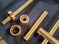Douche-inbouwset xenz, grace, goud geborsteld - afbeelding 4 van  5