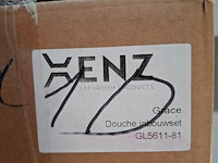 Douche-inbouwset xenz, grace, goud geborsteld - afbeelding 2 van  7