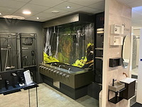 Douche presentatiewand met wasbak - afbeelding 1 van  6