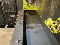 Douche presentatiewand met wasbak - afbeelding 4 van  6