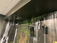 Douche presentatiewand met wasbak - afbeelding 5 van  6