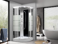 Douche vonato, massage retreat, zilverkleurig frame - afbeelding 1 van  1