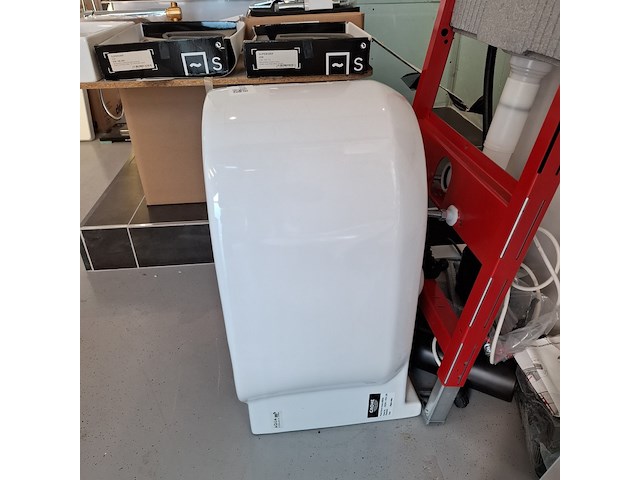 Douche-wc-set tece-grohe, sensia-arena, glans wit - afbeelding 7 van  13