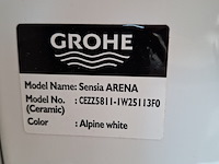 Douche-wc-set tece-grohe, sensia-arena, glans wit - afbeelding 9 van  13