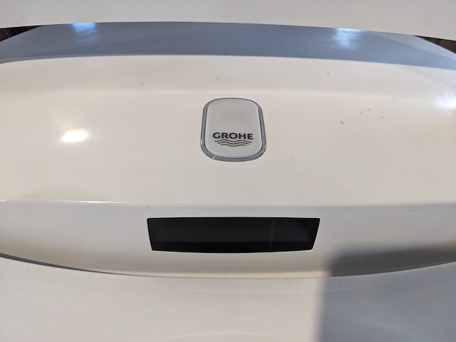 Douche-wc-set, tecé/grohe, glanswit - afbeelding 7 van  11