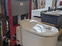 Douche-wc-set, tecé/grohe, glanswit - afbeelding 9 van  11