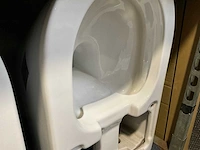 Douche wc wiesbaden vesta-comfort 32.3630 randloos wandcloset wit - afbeelding 1 van  3