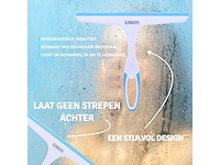 Douche wisser blauw/wit (4300x) - afbeelding 3 van  4