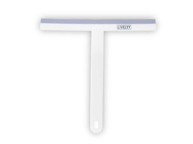 Douche wisser wit (2722x) - afbeelding 1 van  4