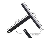 Douche wisser zwart/grijs (2562x) - afbeelding 2 van  4