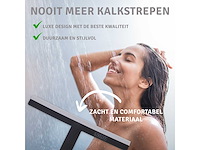 Douche wisser zwart/grijs (2562x) - afbeelding 4 van  4