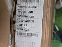 Douchebak compositie hueppe, easyflat, zwart - afbeelding 2 van  4