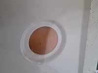 Douchebak kwart rond, glans wit - afbeelding 3 van  3
