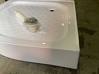 Douchebak met voorpaneel antislip 90x90 cm - afbeelding 4 van  4