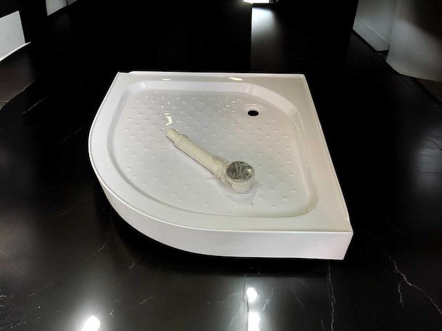 Douchebak met voorpaneel antislip 90x90 cm - afbeelding 1 van  4