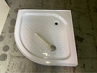 Douchebak met voorpaneel antislip 90x90 cm - afbeelding 1 van  3