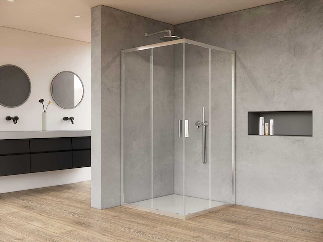 Douchecabine 100x100x200cm - afbeelding 1 van  2