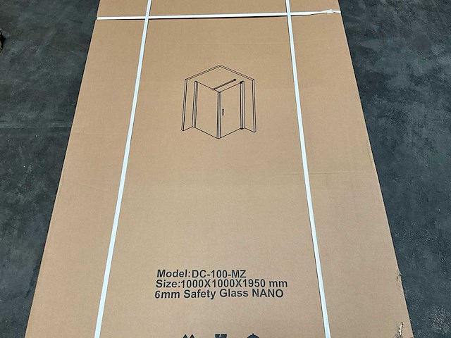 Douchecabine (2x) - afbeelding 2 van  3