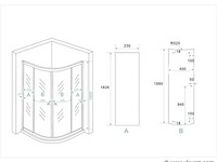 Douchecabine franklin - afbeelding 4 van  4