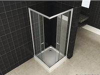 Douchecabine jimmy - 80x190cm - afbeelding 4 van  5