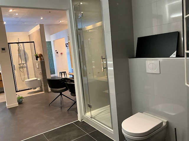 Douchecabine met douchebak 90 x 90 cm - afbeelding 1 van  14