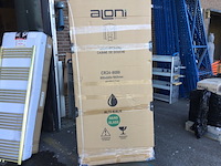 Douchecabine, vierkant dubbele swingdeur 80x80x190, aloni, cr24-8080 - afbeelding 2 van  5