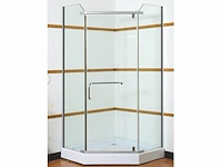 Douchecabine vonato, purevia, zilverkleurig frame