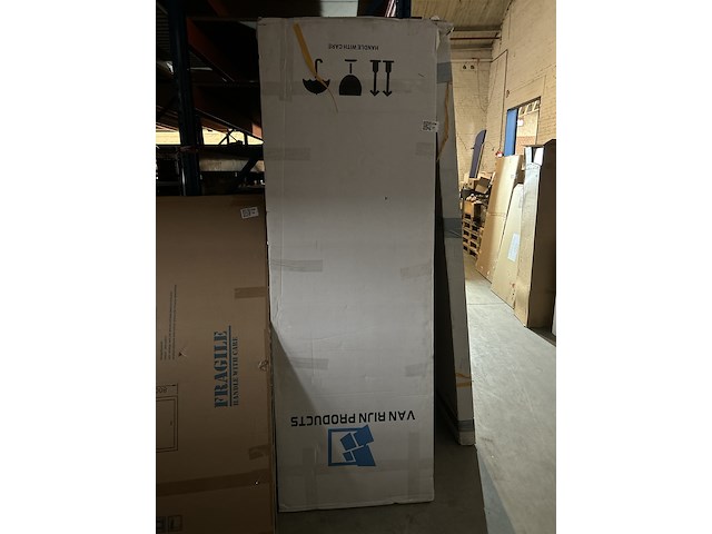 Douchedeur 2-delig 90x200 cm, zwart - afbeelding 3 van  5
