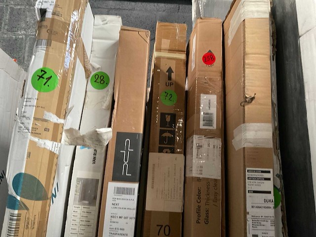 Douchedeur 70x200cm - afbeelding 2 van  2