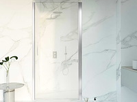 Douchedeur 90x200cm anti kalk chroom - afbeelding 1 van  2