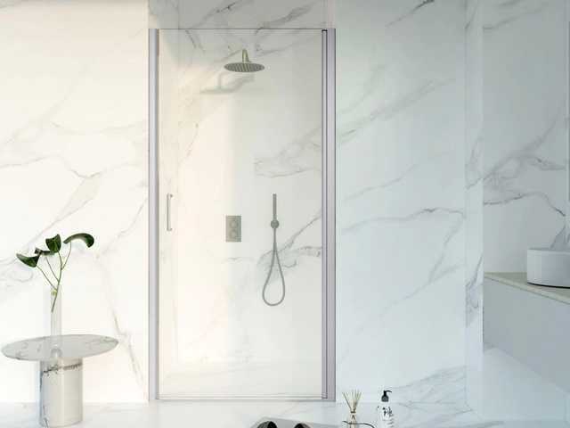 Douchedeur 90x200cm anti kalk rvs - afbeelding 1 van  2