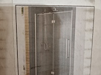 Douchedeur aan vaste wand van rijn - afbeelding 1 van  3