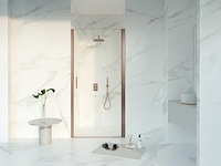 Douchedeur brushed copper 70x200cm - afbeelding 1 van  3