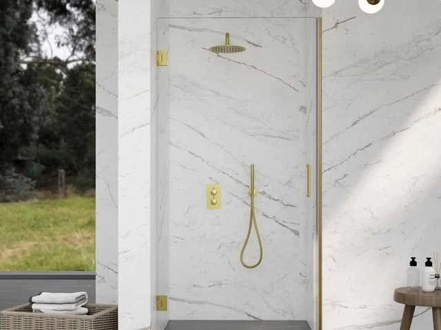 Douchedeur easy clean 90x200 cm - afbeelding 1 van  2