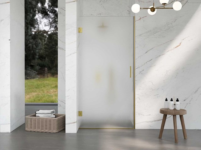 Douchedeur easy clean glas 100x200cm - afbeelding 1 van  2