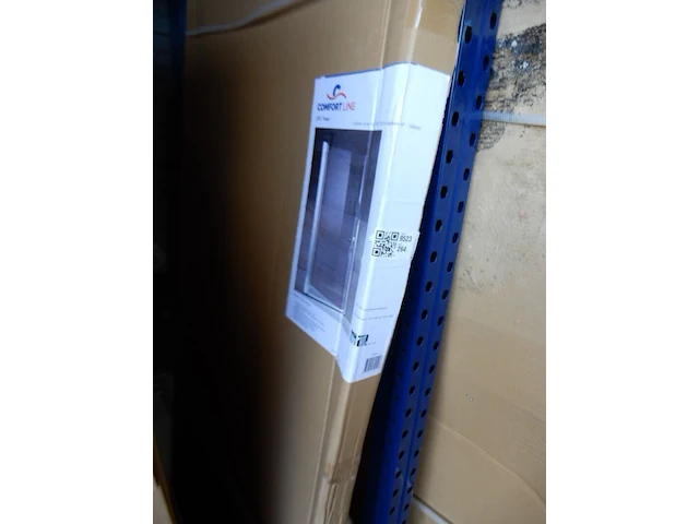 Douchedraaideur, comfort line, cfl twan, aluminium, 2000x1000 - afbeelding 1 van  3