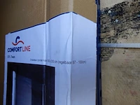 Douchedraaideur, comfort line, cfl twan, aluminium, 2000x1000 - afbeelding 3 van  3