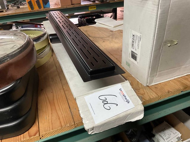 Douchegoot 80 cm zwart - afbeelding 1 van  1