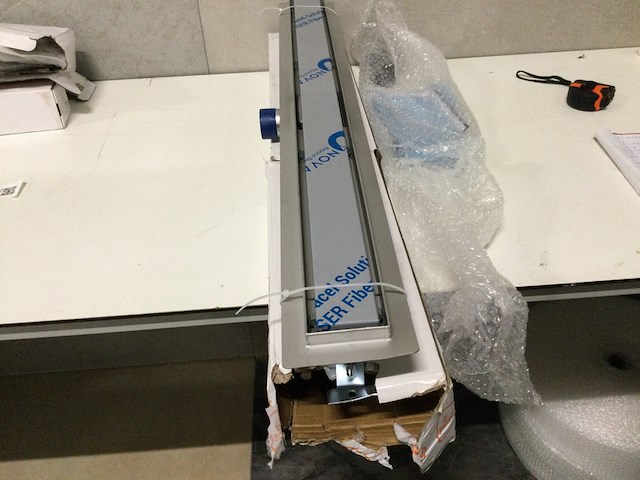 Douchegoot 90x7 cm incl. rooster wb - afbeelding 1 van  1