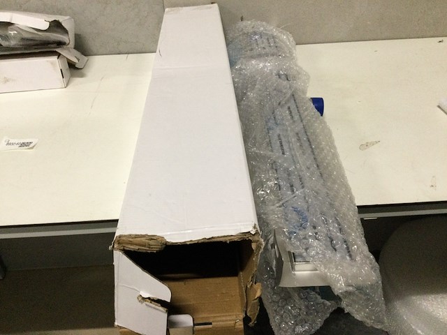 Douchegoot 90x7 cm incl. rooster wb - afbeelding 1 van  3