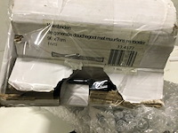 Douchegoot 90x7 cm incl. rooster wb - afbeelding 2 van  2