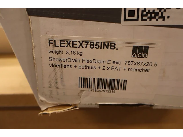 Douchegoot aco, showerdrain flexdrain e, rvs - afbeelding 7 van  7