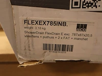 Douchegoot aco, showerdrain flexdrain e, rvs - afbeelding 7 van  7
