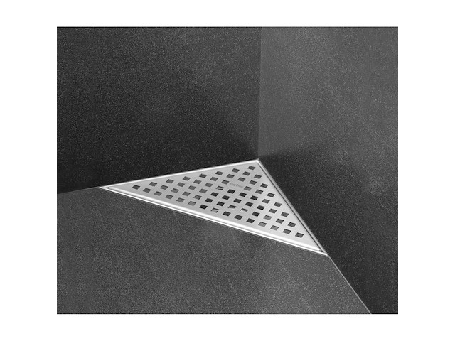 Douchegoot driehoekig, easy drain, edm-de - afbeelding 1 van  5