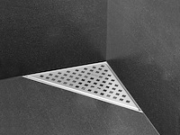 Douchegoot driehoekig, easy drain, edm-de